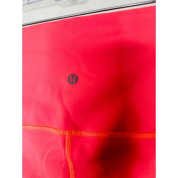Lululemon Peach Bordeaux Reversible Sweat Wicking Boogie Short Shorts 2 - Picture 6 of 9